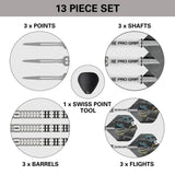 Target Darts Chris Dobey Gen 1 SP 90% Tungsten Steel Tip Darts