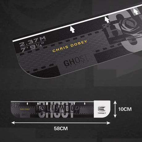Target Darts Chris Dobey Ghost Series Throw Line