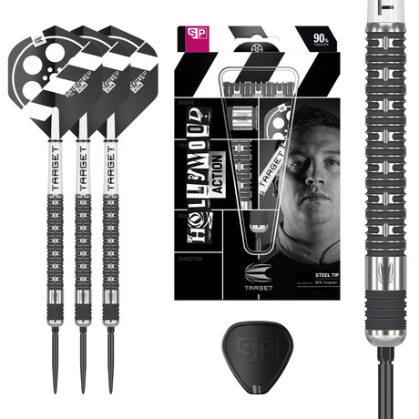 Target Darts Chris Dobey Hollywood Action SP 90% Tungsten Steel Tip Darts