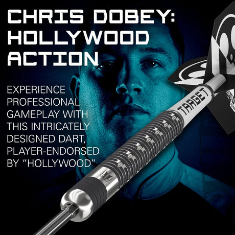 Target Darts Chris Dobey Hollywood Action SP 90% Tungsten Steel Tip Darts