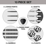 Target Darts Chris Dobey Hollywood Action SP 90% Tungsten Steel Tip Darts