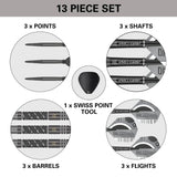 Target Darts Dimitri Van Den Bergh Echo SP 90% Tungsten Steel Tip Darts