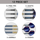Target Darts Josh Rock Gen 1 90% Tungsten Soft Tip Darts