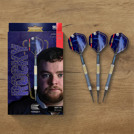 Target Darts Josh Rock Gen 1 90% Tungsten Soft Tip Darts