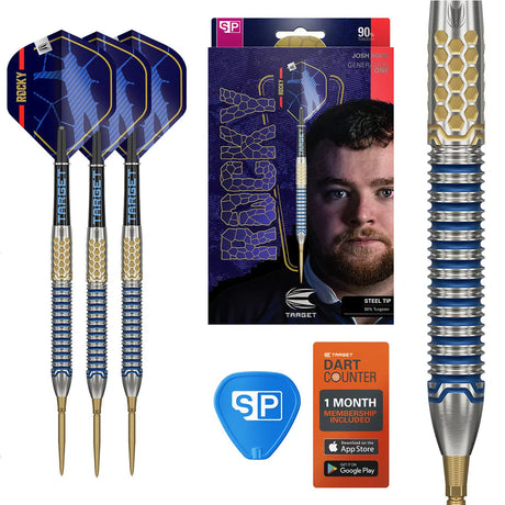 Target Darts Josh Rock Gen 1 SP 90% Tungsten Steel Tip Darts
