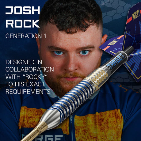 Target Darts Josh Rock Gen 1 SP 90% Tungsten Steel Tip Darts