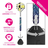 Target Darts Luke Littler Edge SP 95% Tungsten Steel Tip Darts