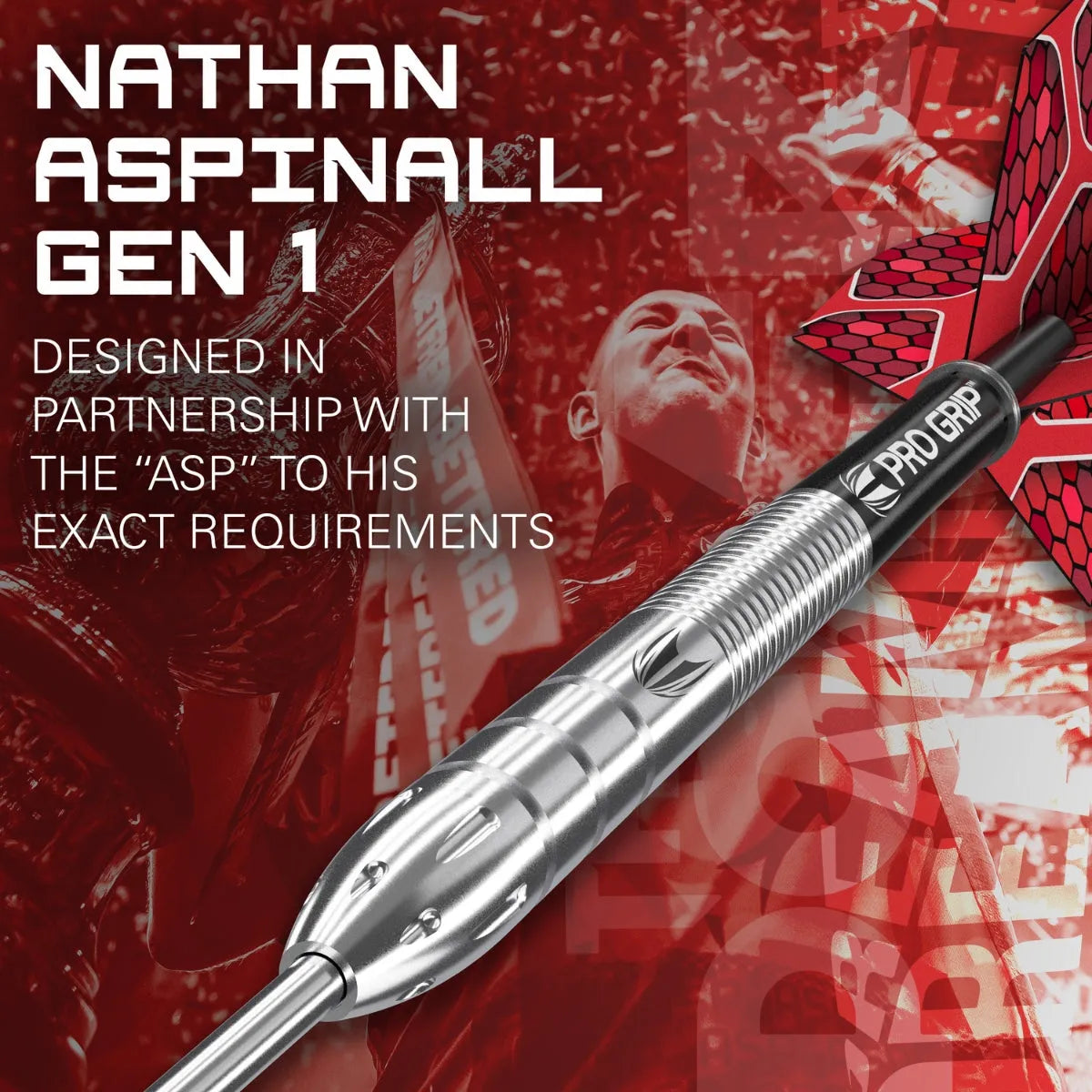 Target Darts Nathan Aspinall Gen 1 90% Tungsten Steel Tip Darts