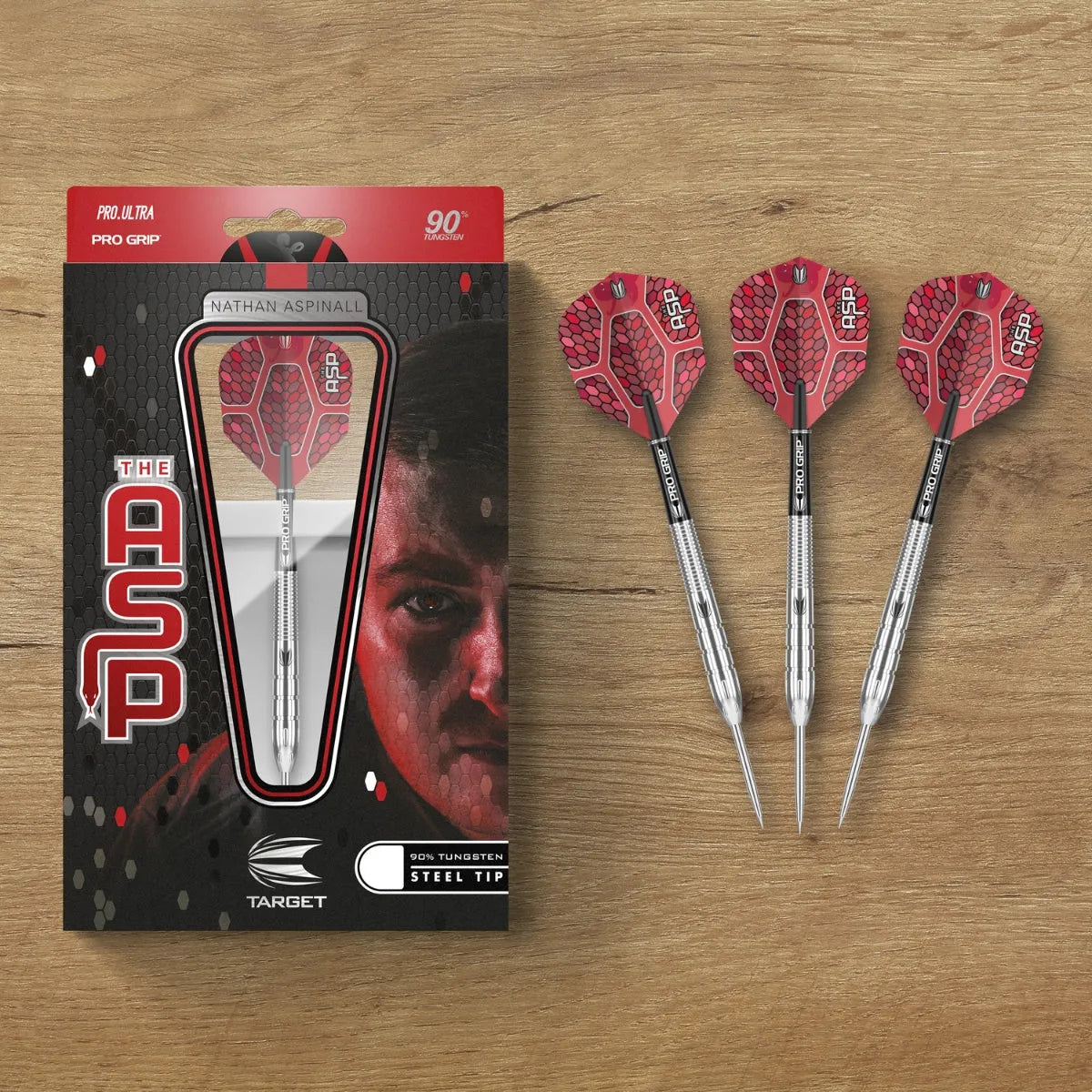 Target Darts Nathan Aspinall Gen 1 90% Tungsten Steel Tip Darts