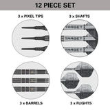 Target Darts Nathan Aspinall X Echo 90% Tungsten Soft Tip Darts