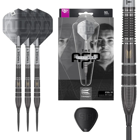 Target Darts Nathan Aspinall X Echo SP 90% Tungsten Steel Tip Darts