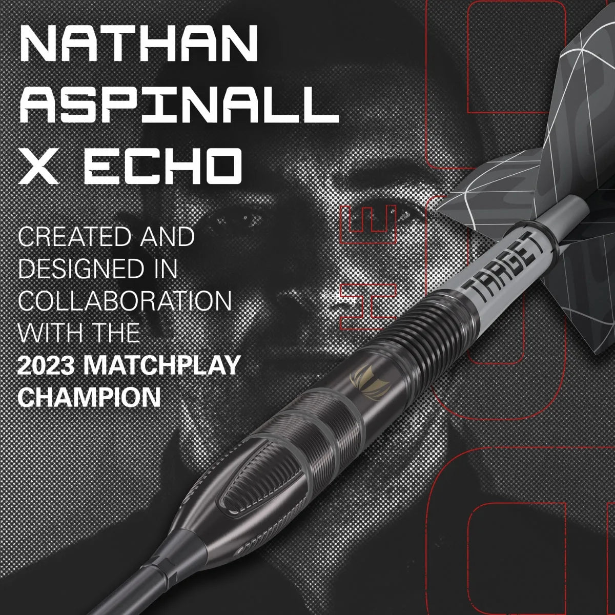 Target Darts Nathan Aspinall X Echo SP 90% Tungsten Steel Tip Darts