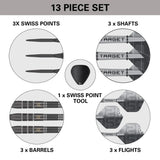 Target Darts Nathan Aspinall X Echo SP 90% Tungsten Steel Tip Darts