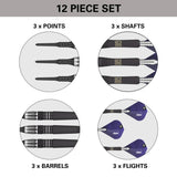 Target Darts Phil Taylor Power 9Five Gen 10 95% Tungsten Soft Tip Darts