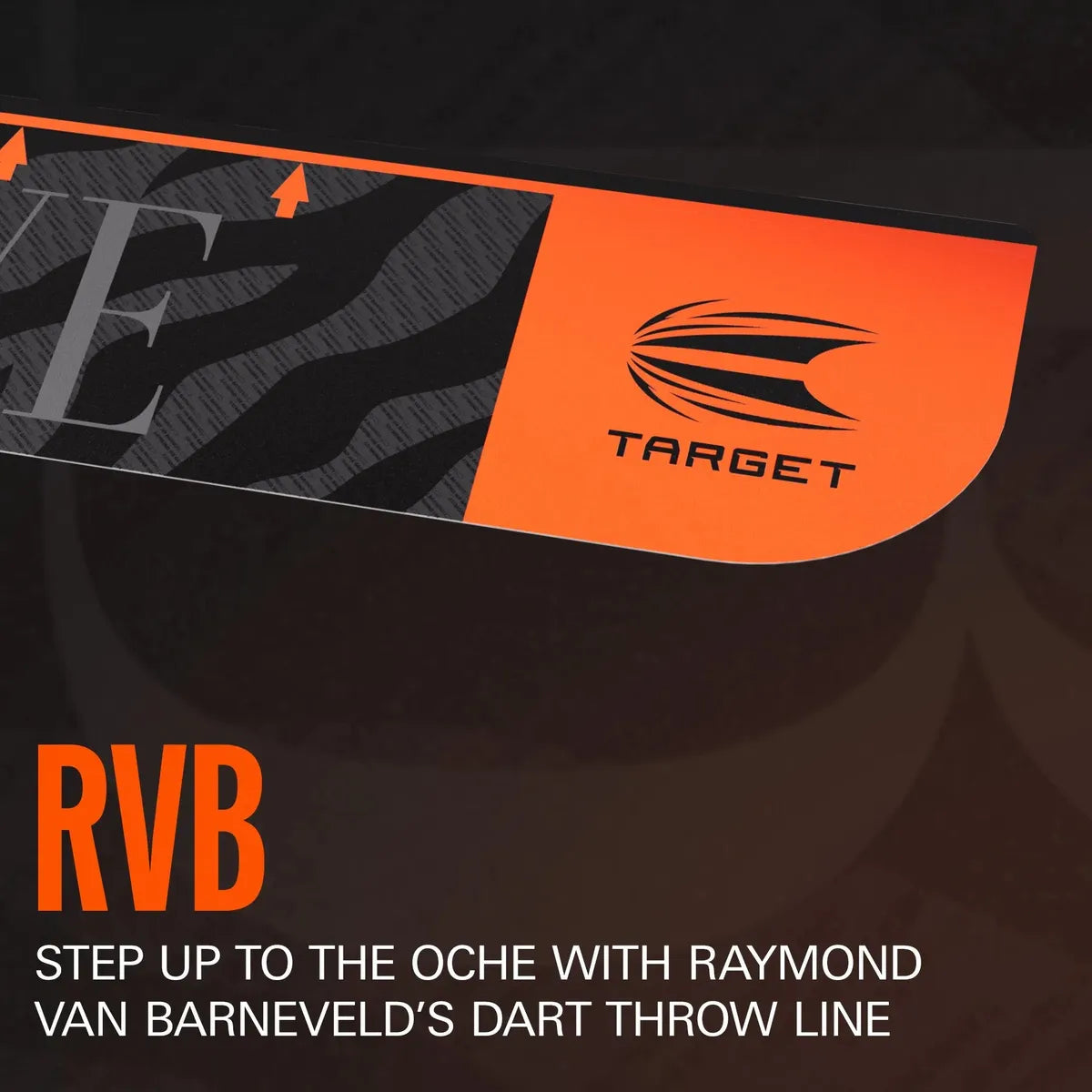 Target Darts Raymond Van Barneveld Ghost Series Throw Line