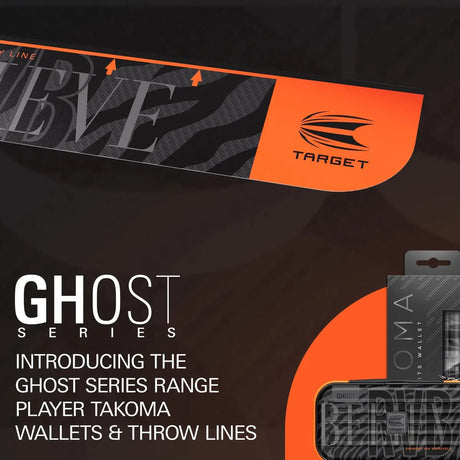 Target Darts Raymond Van Barneveld Ghost Series Throw Line