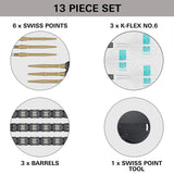 Target Darts Rob Cross 95K 95% Tungsten Steel Tip Darts