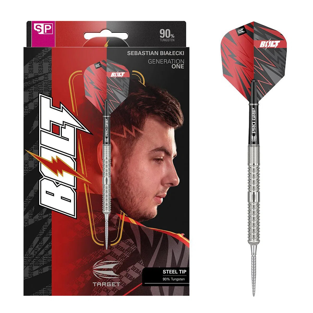 Target Darts Sebastian Bialecki SP 90% Tungsten Steel Tip Darts