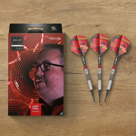 Target Darts Stephen Bunting Gen 5 95% Tungsten Soft Tip Darts