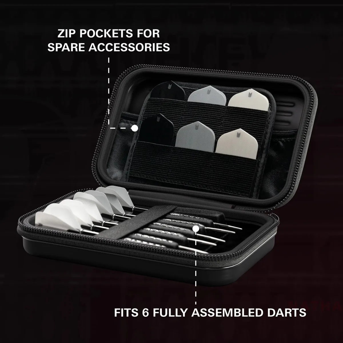 Target Darts Takoma Ghost Series Nathan Aspinall XL Case