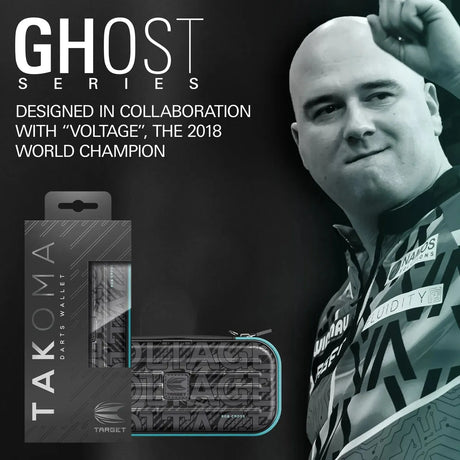 Target Darts Takoma Ghost Series Rob Cross Case