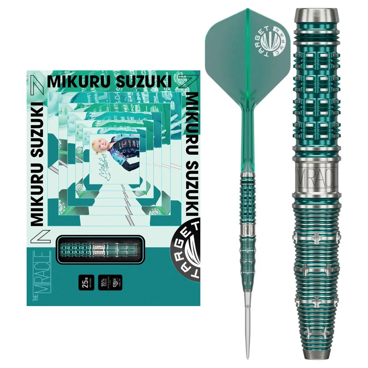 Target Japan The Miracle G7 95% Tungsten Steel Tip Darts