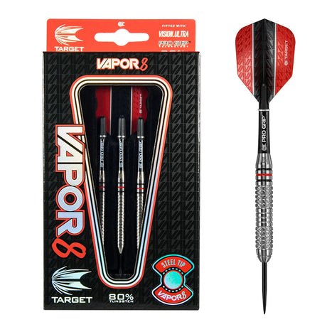 Target Vapor 8 02 Style 2 80% Tungsten Steel Tip Darts