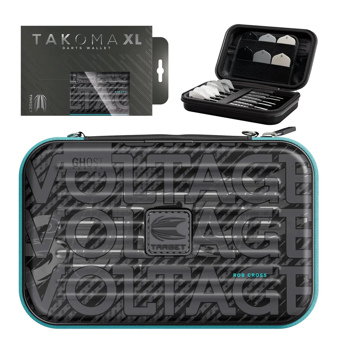 Target Darts Takoma Ghost Series Rob Cross XL Case