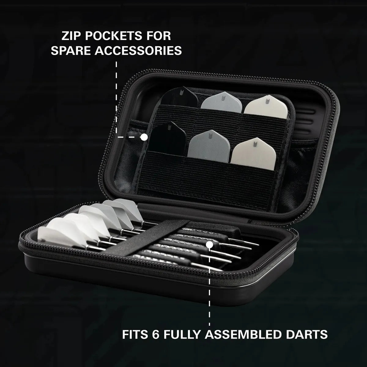 Target Darts Takoma Ghost Series Rob Cross XL Case