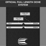 Target Tor Board, Arc Light, World Chamion Mat Bundle-17-Blue-Premier Darts