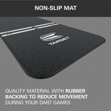 Target Tor Board, World Champion Mat & Vale Surround Bundle-13-Blue-Premier Darts