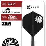 Target Japan The Miracle G7.5 95% Tungsten Steel Tip Darts-3-22 GRAM-Premier Darts