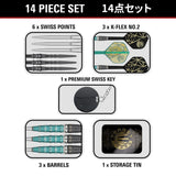 Target Japan The Miracle Rising Sun Limited Edition Champions Set 95% Tungsten Steel Tip Darts-9-23 GRAM-Premier Darts