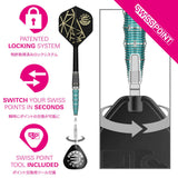 Target Japan The Miracle Rising Sun Limited Edition Champions Set 95% Tungsten Steel Tip Darts-7-23 GRAM-Premier Darts