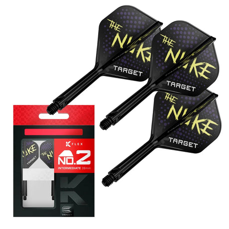 Target Darts Luke 'The Nuke' Littler K-Flex Flight System No2-7-Intermediate-Premier Darts