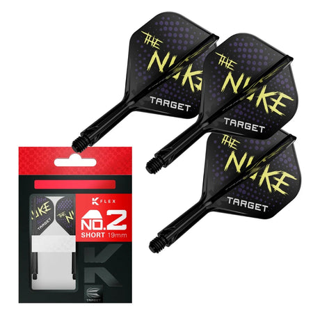 Target Darts Luke 'The Nuke' Littler K-Flex Flight System No2-5-Short-Premier Darts