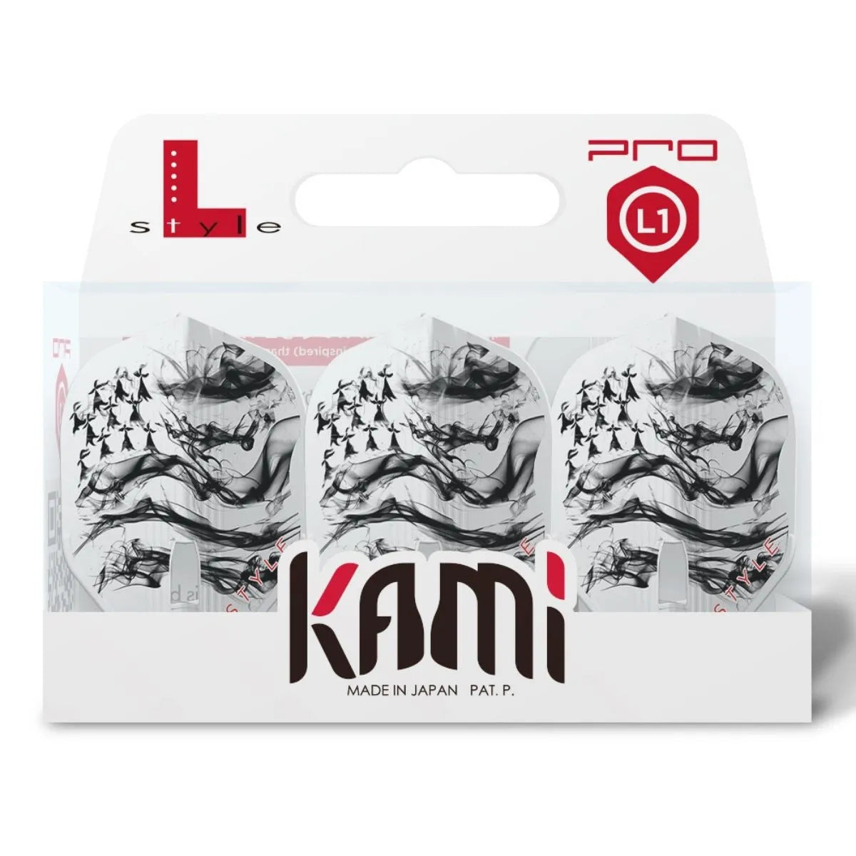 L-Style Darts L-Flight PRO KAMI Thibault Tricole V2 White Flights