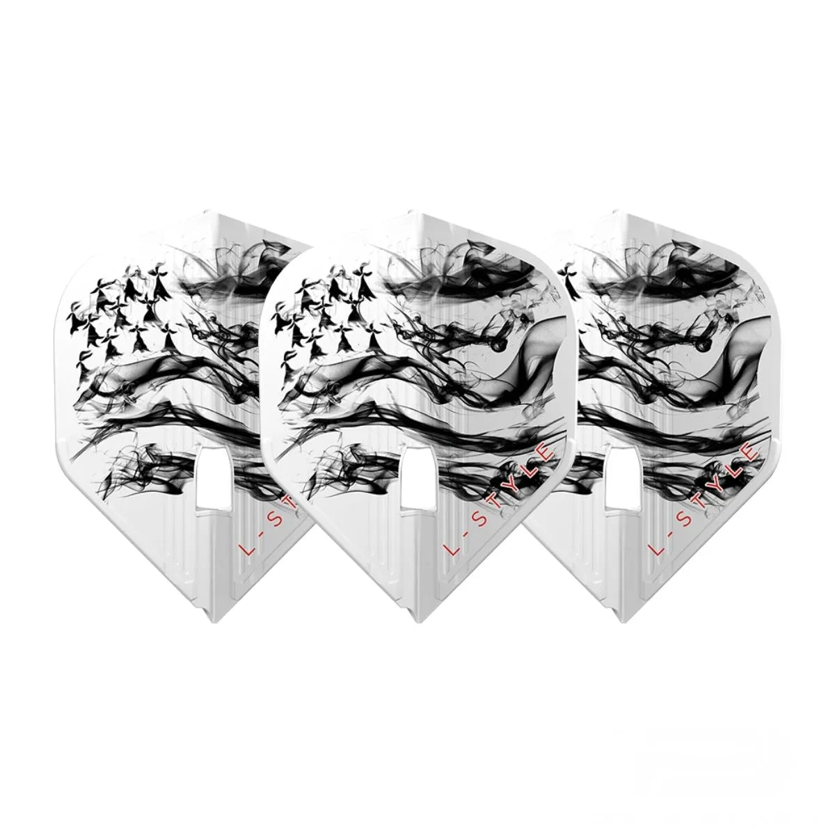 L-Style Darts L-Flight PRO KAMI Thibault Tricole V2 White Flights
