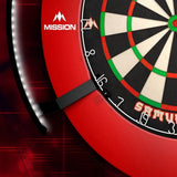 Mission Torus 270 Bright White Light Dartboard Lighting-2-Premier Darts