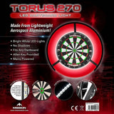 Mission Torus 270 Bright White Light Dartboard Lighting-3-Premier Darts