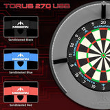 Mission Torus 270 Dartboard Lighting - USB-C-2-Black-Premier Darts