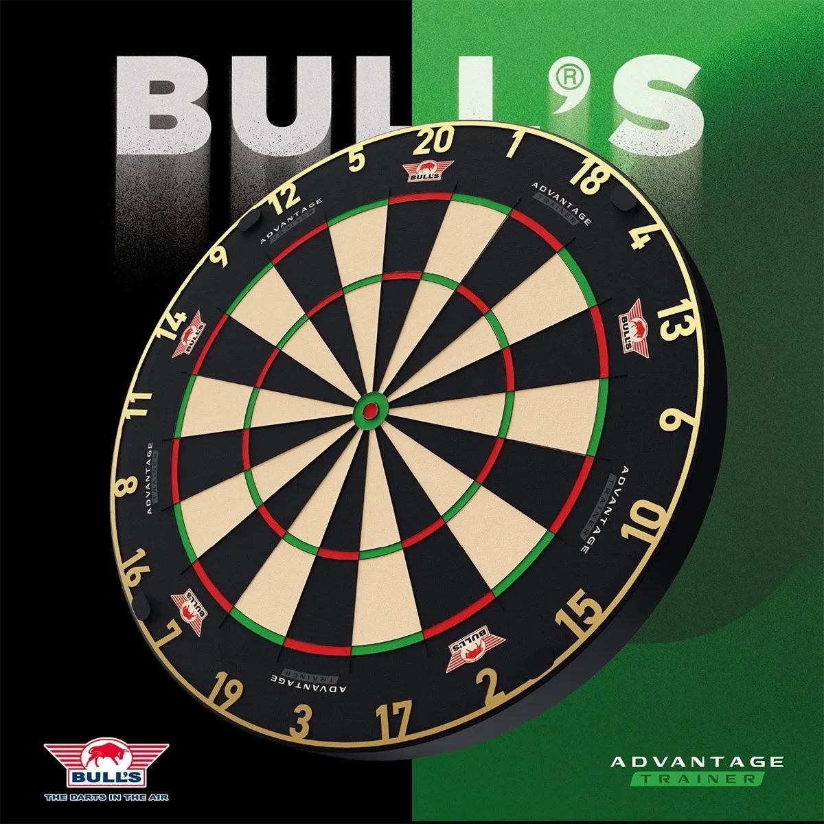 Bull's NL Gold Advantage 8 Trainer Dartboard-2-Premier Darts