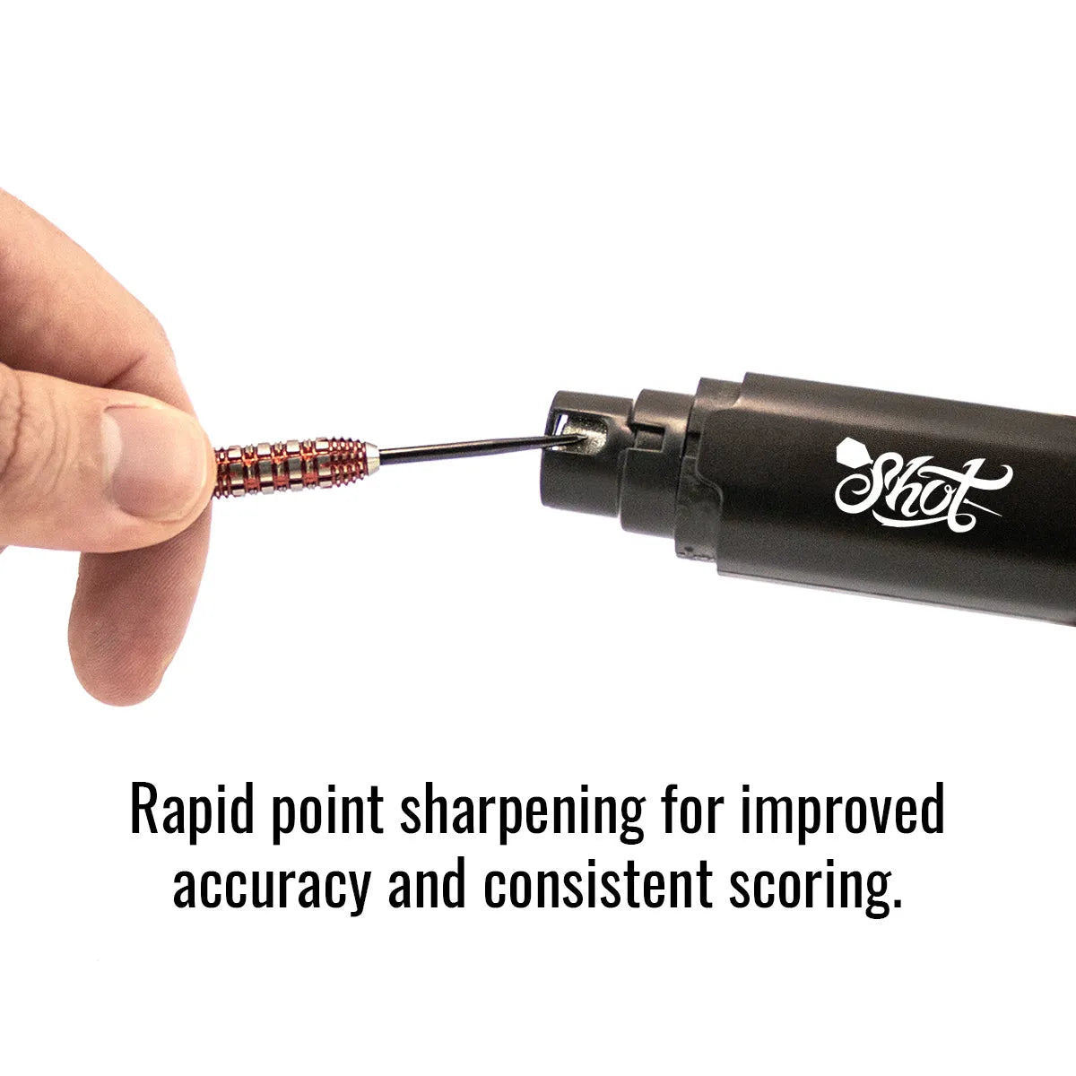 Shot Turbo Dart Sharpener - Point Texturiser