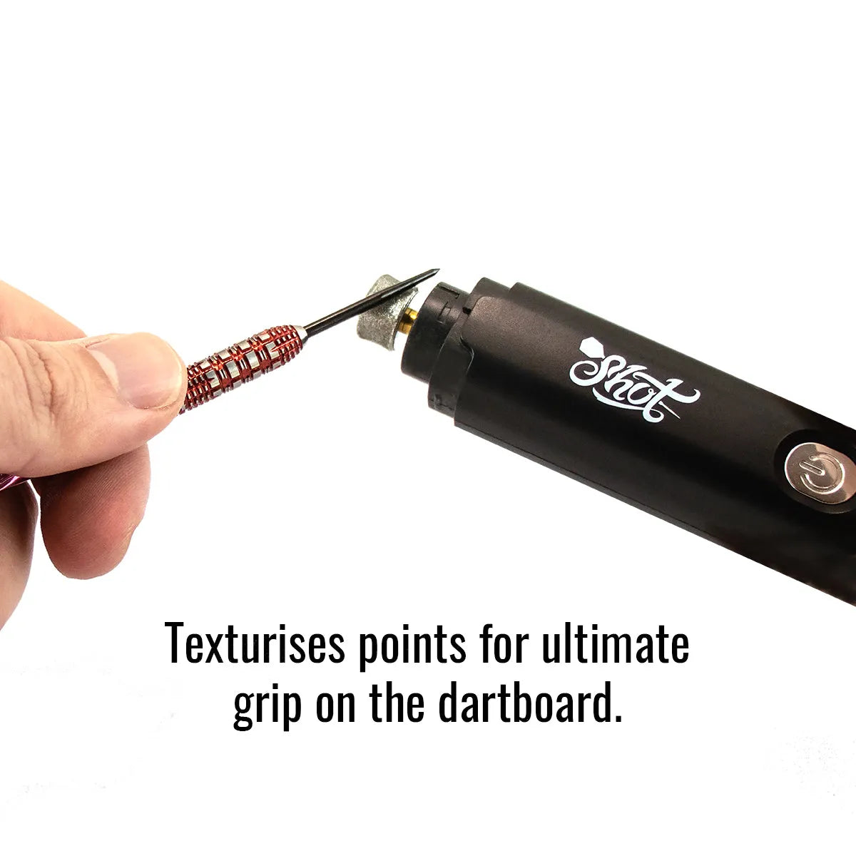 Shot Turbo Dart Sharpener - Point Texturiser