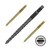Shot RS Turbo Steel Tip Points-1-Black-30mm-Premier Darts