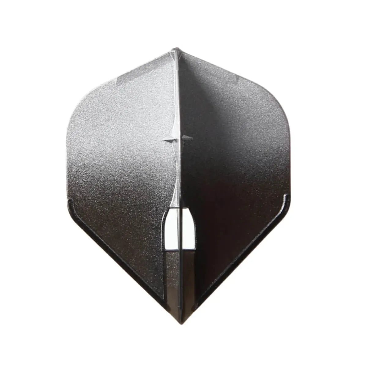 L-Style Two Tone L1 Pro Standard Black Flights-4-Silver-Premier Darts