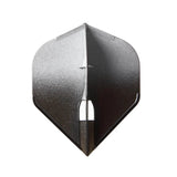 L-Style Two Tone L1 Pro Standard Black Flights-4-Silver-Premier Darts