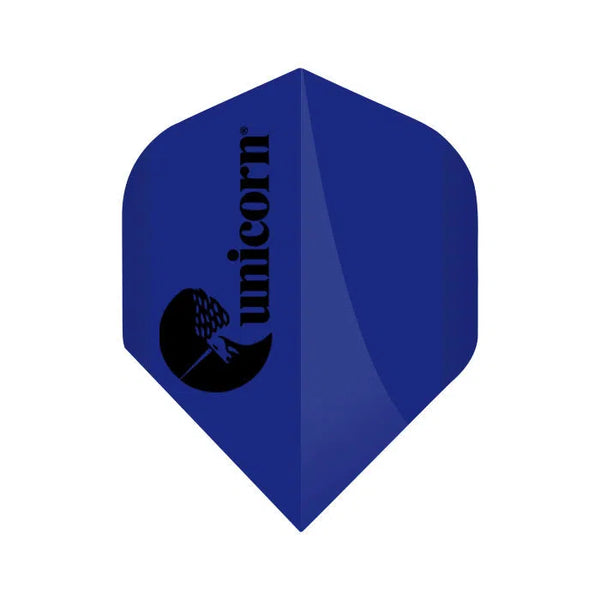 Unicorn 100 Micron Flights - Blue-1-Premier Darts