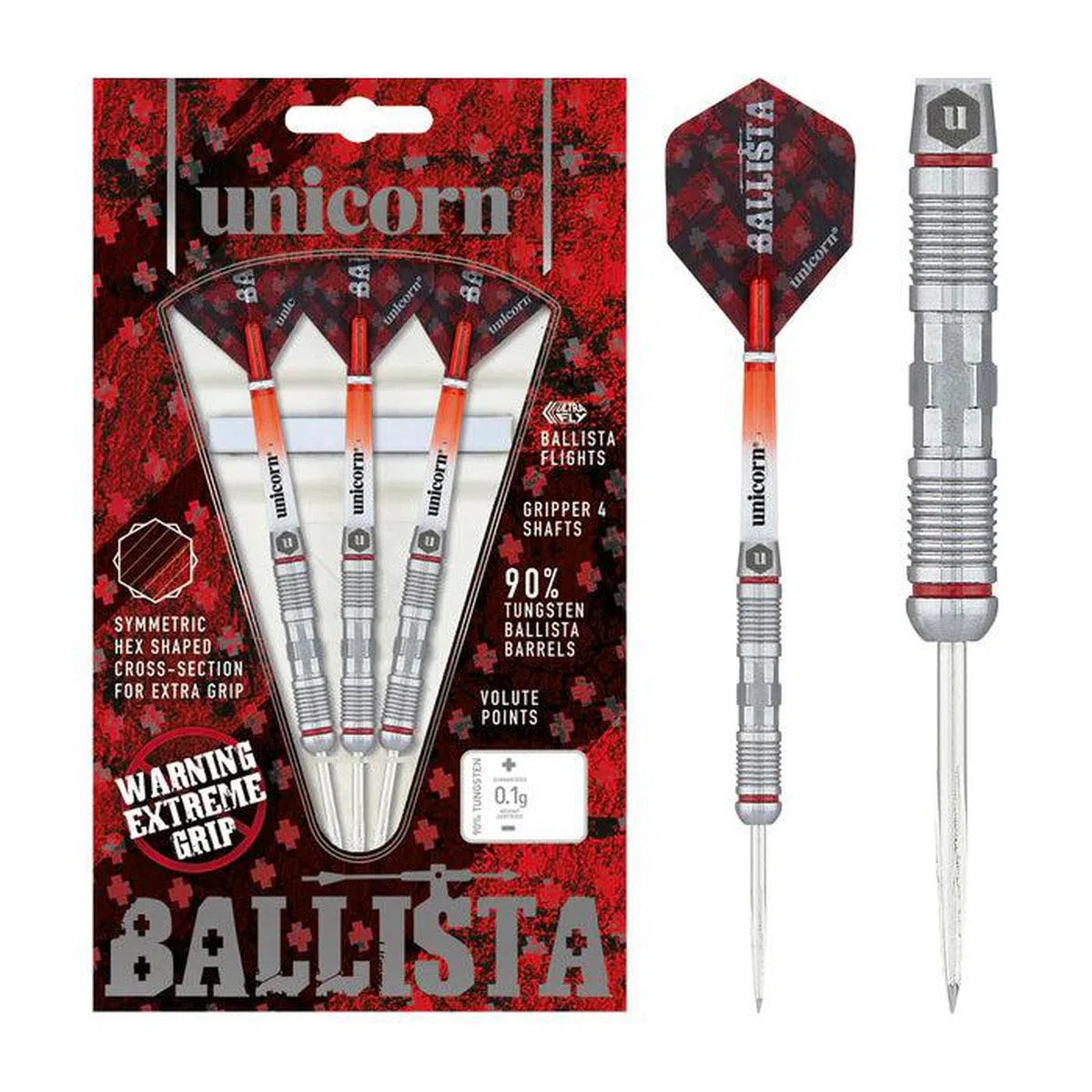 Unicorn Ballista Style 2 90% Tungsten Steel Tip Darts