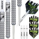 Unicorn Callan Rydz Contender 90% Tungsten Steel Tip Darts-4-22 GRAM-Premier Darts